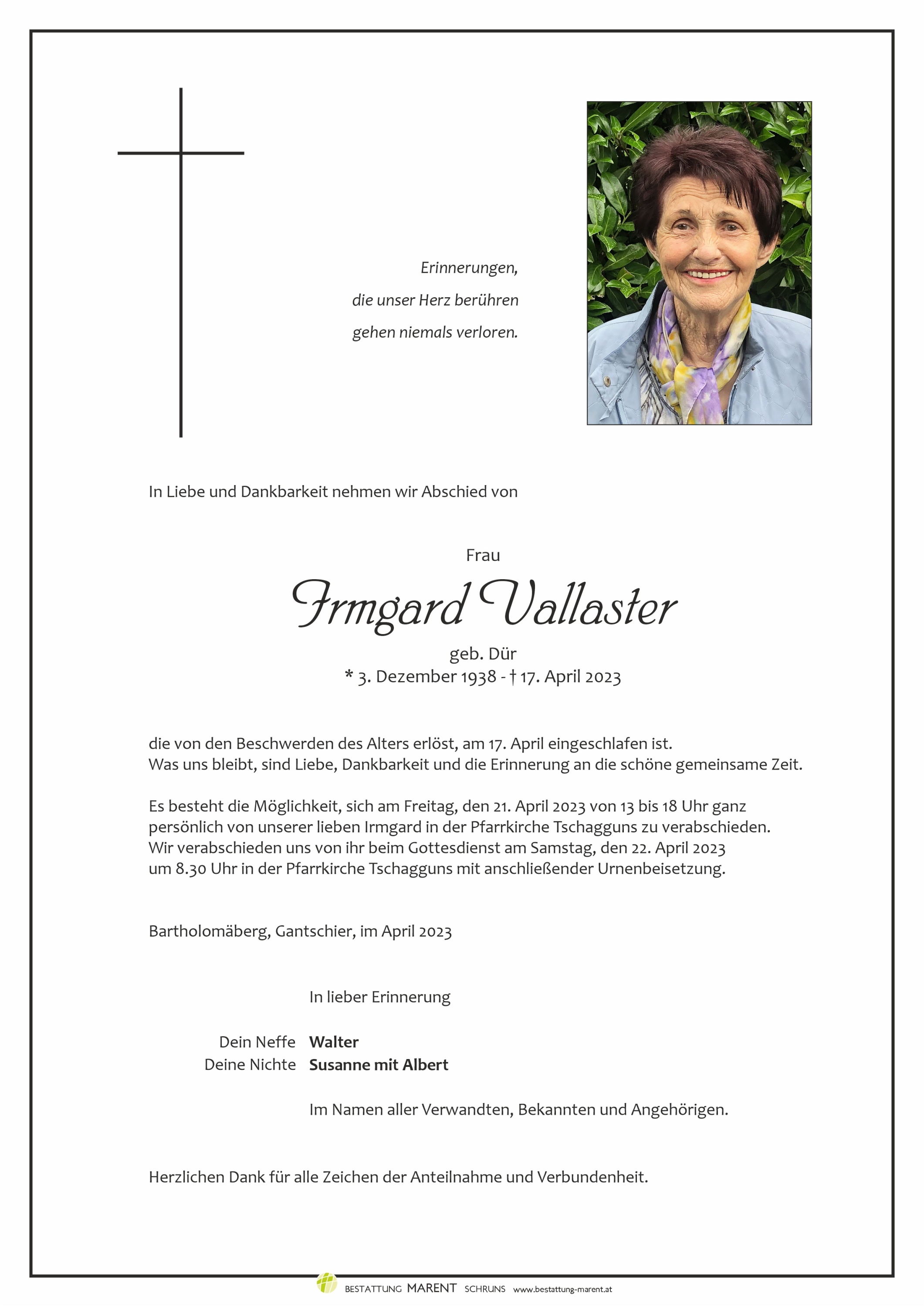 Irmgard Vallaster